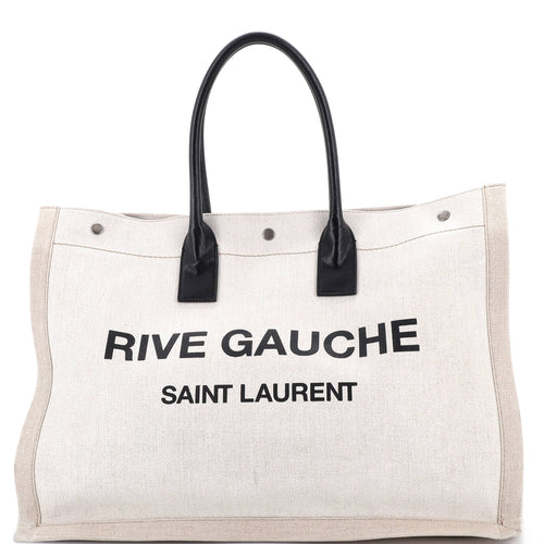 Rive Gauche Shopper Tote Canvas Large