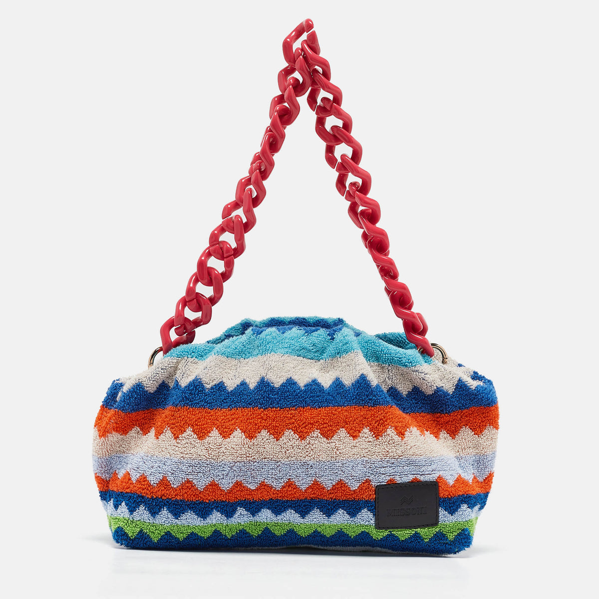 Missoni Multicolor Fabric Shoulder Bag