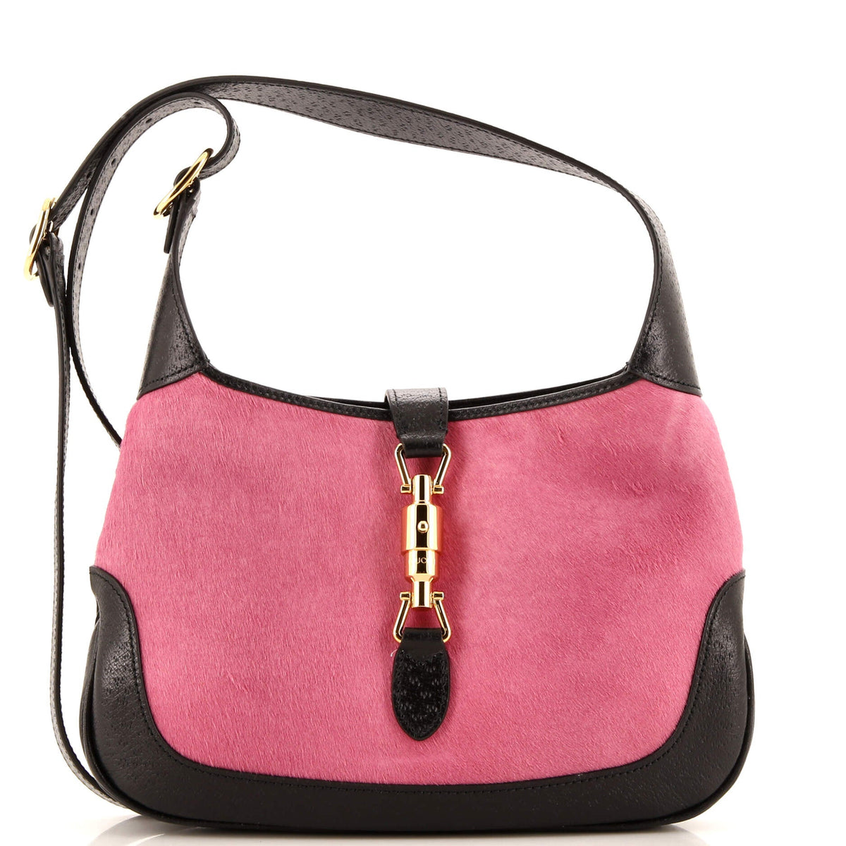 Gucci GUCCI Jackie 1961 Hobo Calf Hair with Leather Small