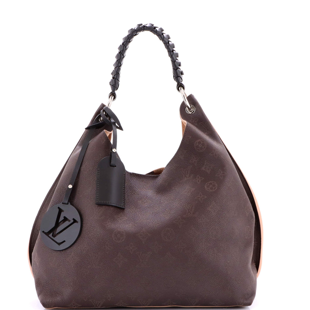Louis Vuitton Carmel Hobo Mahina Leather