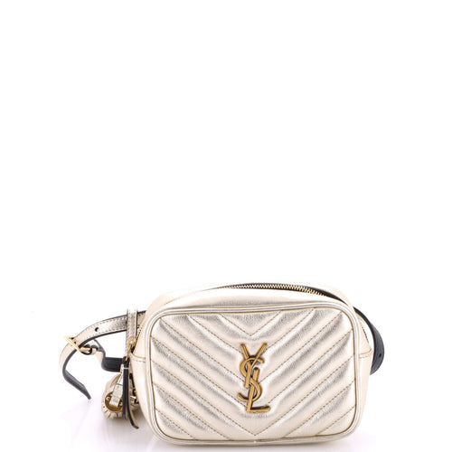 Lou Belt Bag Matelasse Chevron Leather