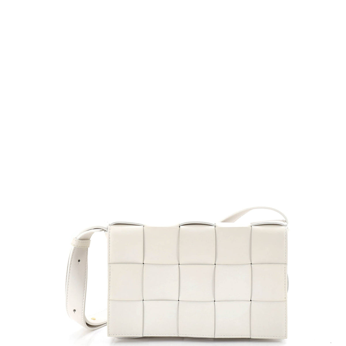 Bottega Veneta Cassette Crossbody Bag Maxi Intrecciato Leather Small