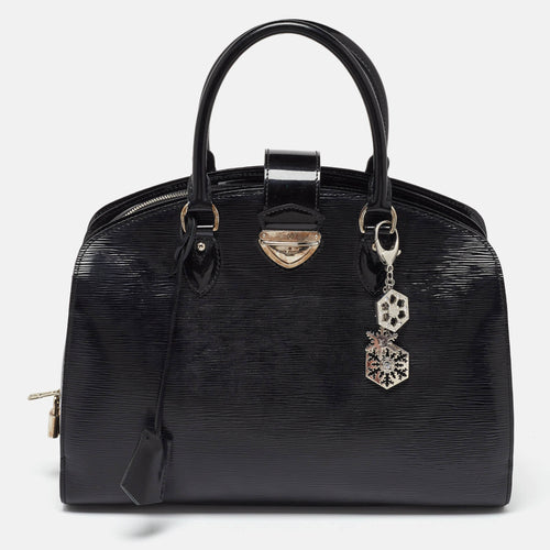 Black Epi Leather Pont Neuf GM Bag