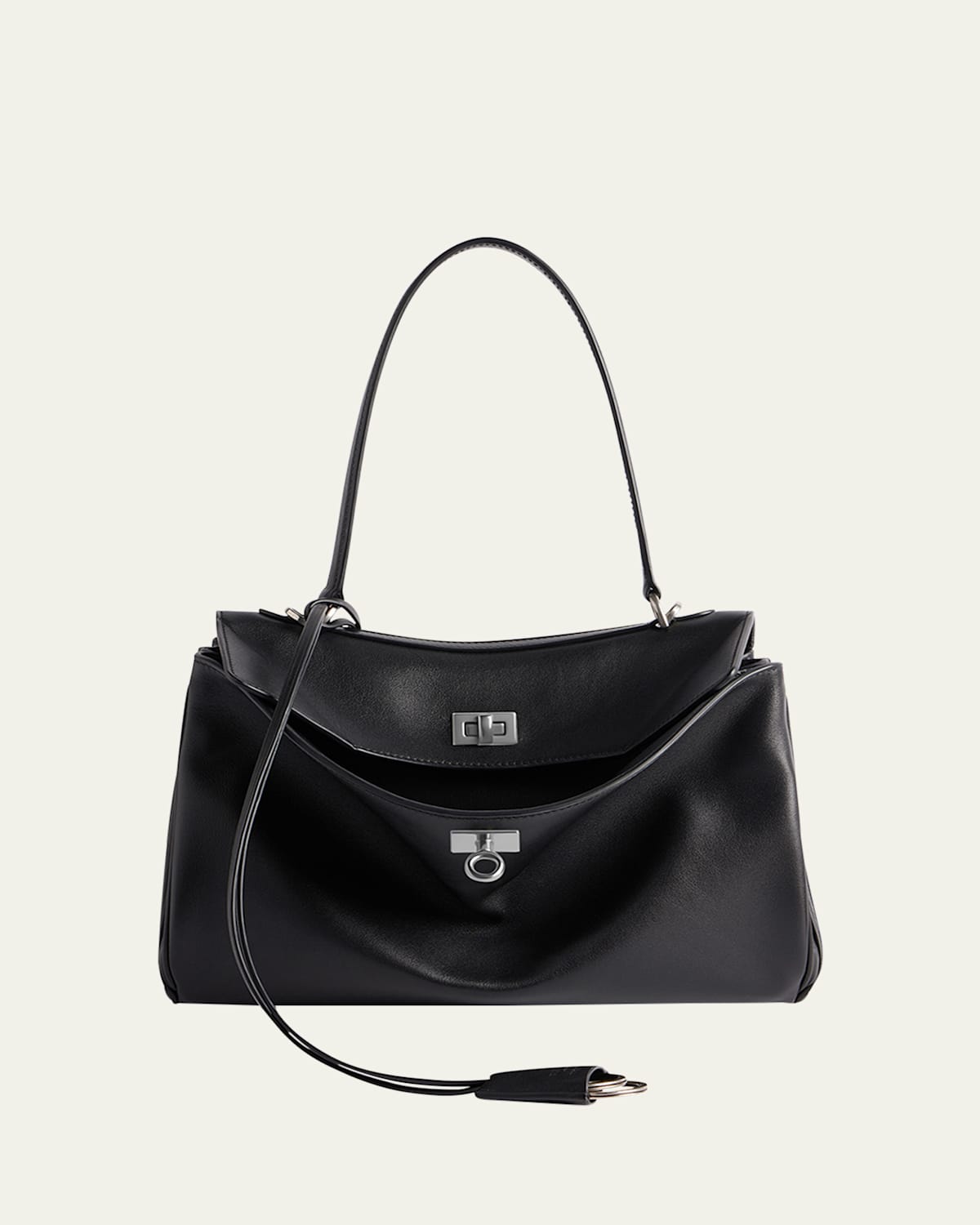 Balenciaga Rodeo Small Calfskin Top-Handle Bag