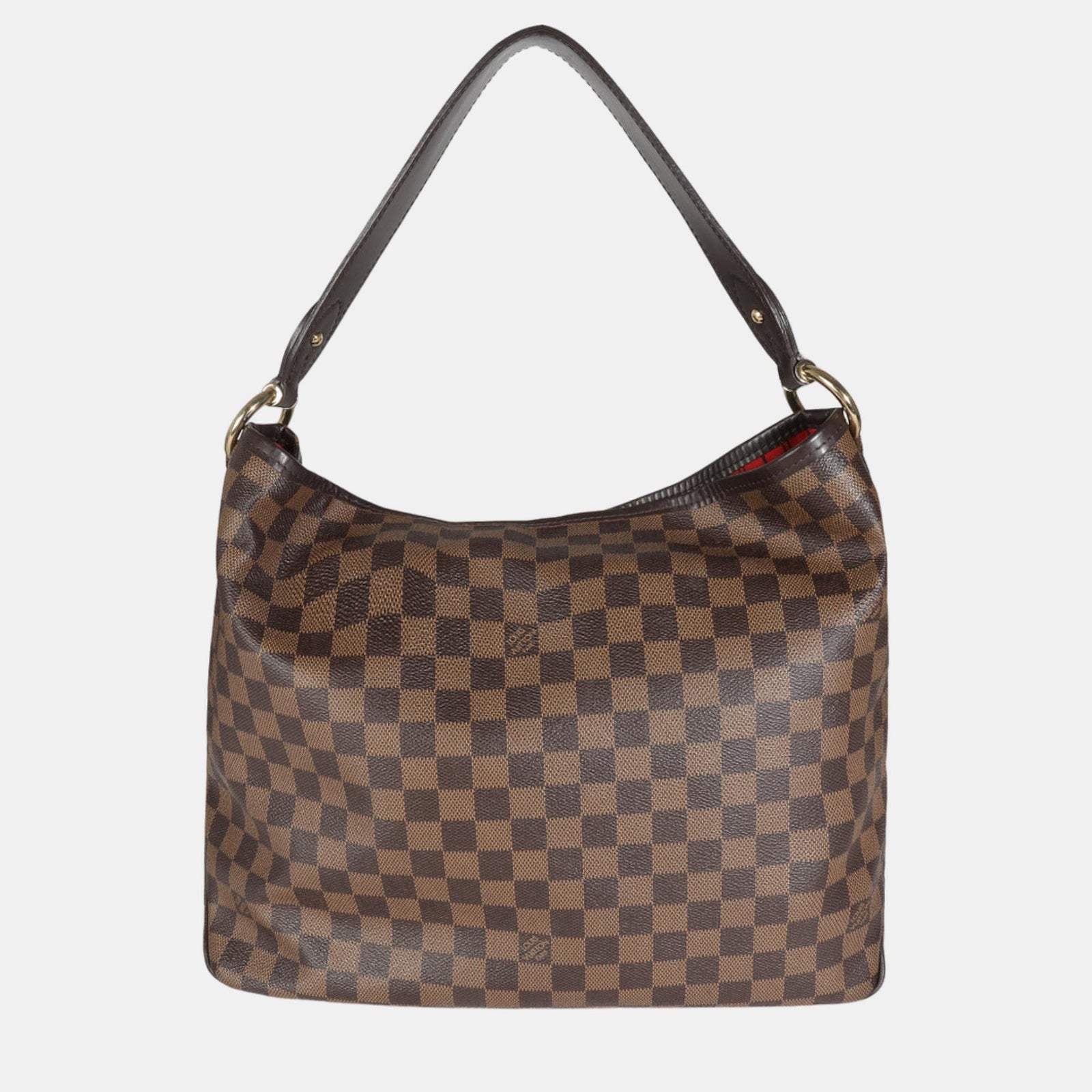 Louis Vuitton Braune Damier Ebene Canvas Herrliche PM Hobo-Tasche