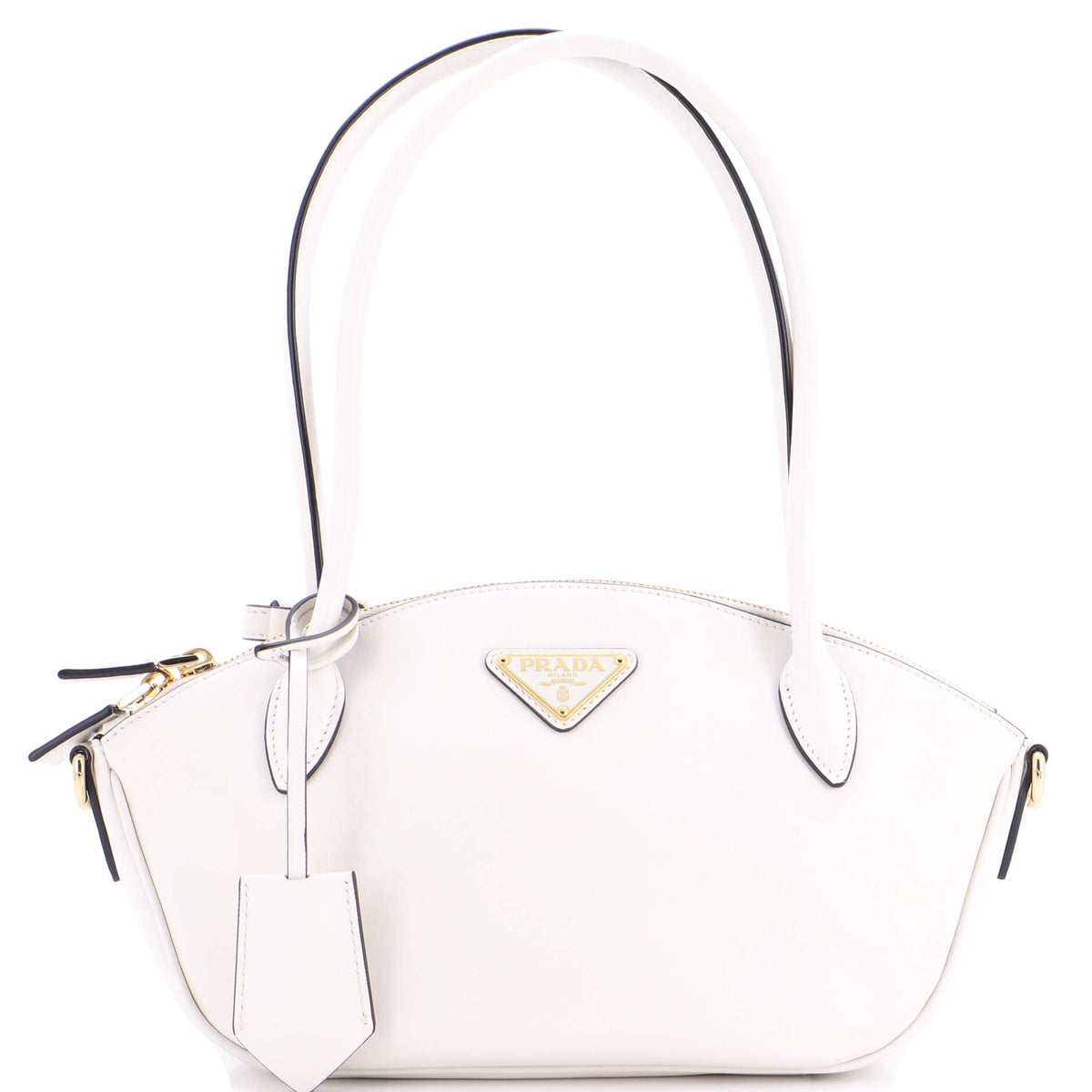 Prada PRADA Triangle Shoulder Bag City Calf Small
