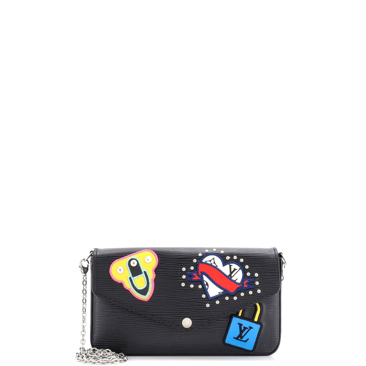 Louis Vuitton Felicie Pochette Limited Edition Patchwork Epi Leather