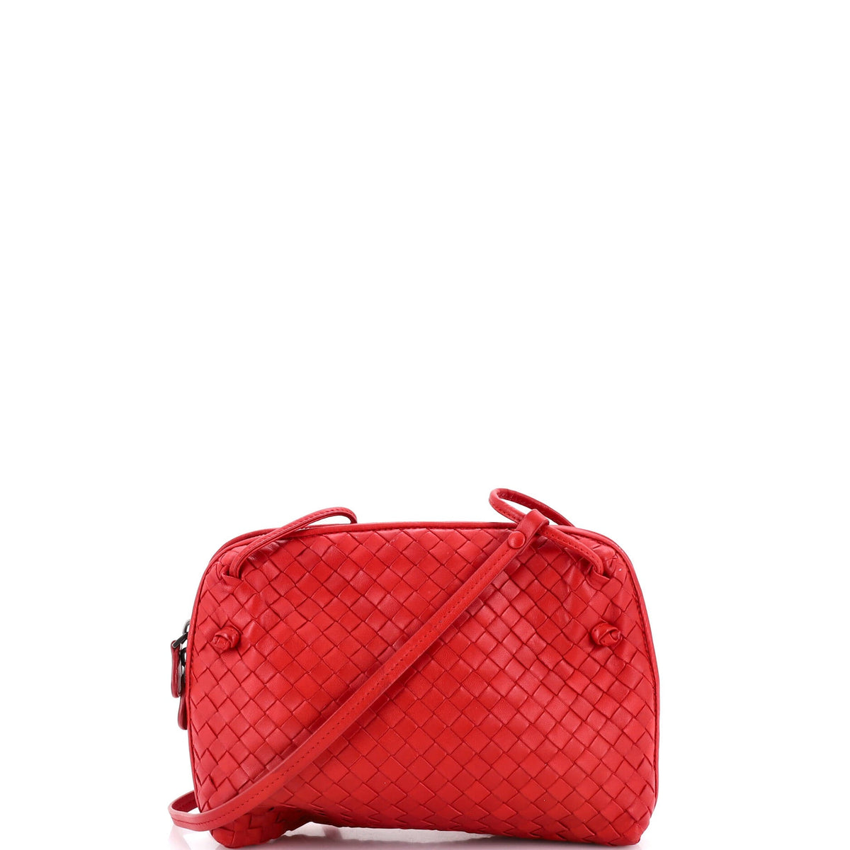 Bottega Veneta Nodini Crossbody Bag Intrecciato Nappa Small