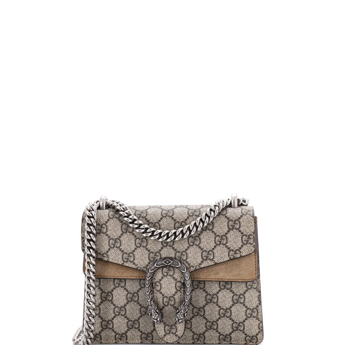 GUCCI Dionysus Bag GG Coated Canvas Mini
