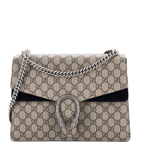 GUCCI Dionysus Bag GG Coated Canvas Medium