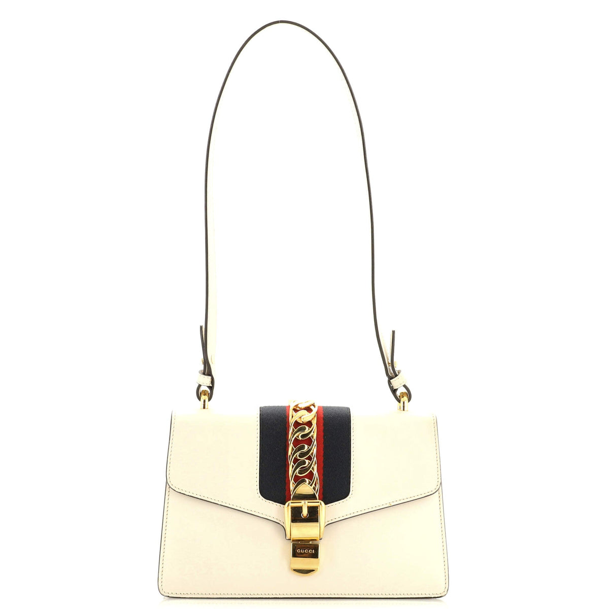 Gucci GUCCI Sylvie Shoulder Bag Leather Small