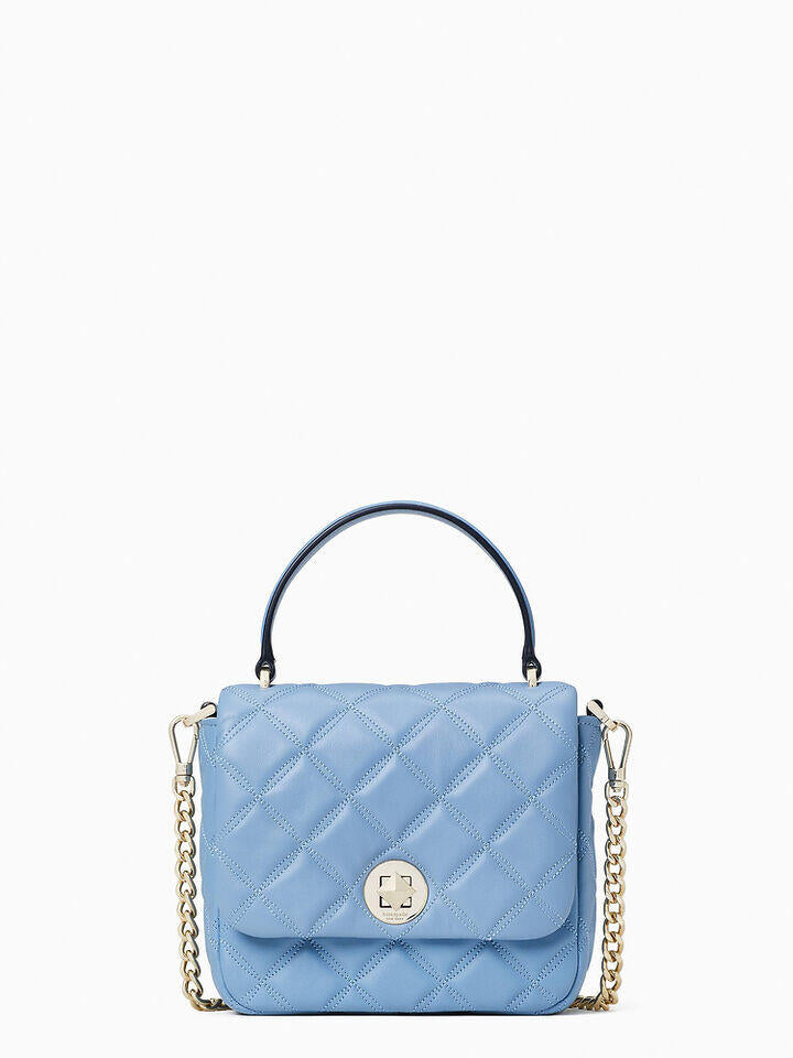 Kate Spade Au Natalia Smooth Quilted Leather Square Crossbody