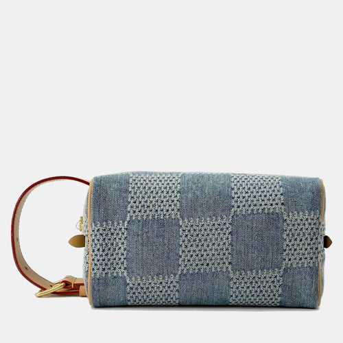 Blue Damier Denim Rocker Dopp Kit 3D