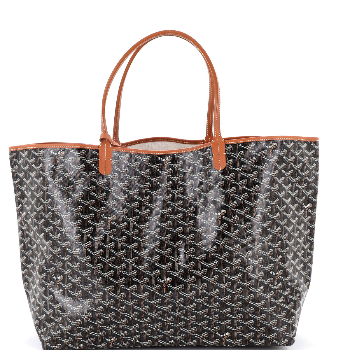 Goyard GOYARD Saint Louis Tote Coated Canvas GM