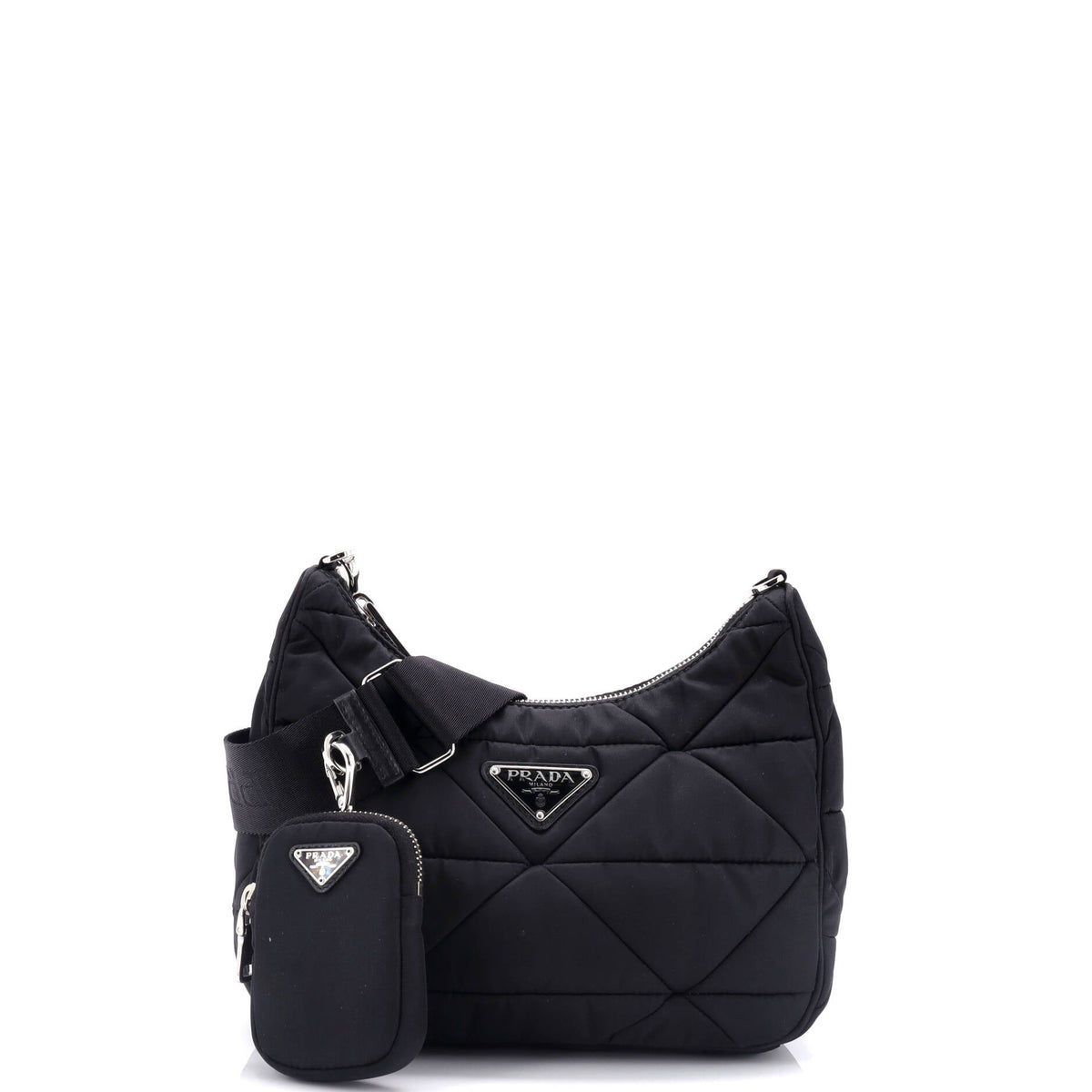 Prada PRADA Re-Edition Shoulder Bag Quilted Tessuto Small