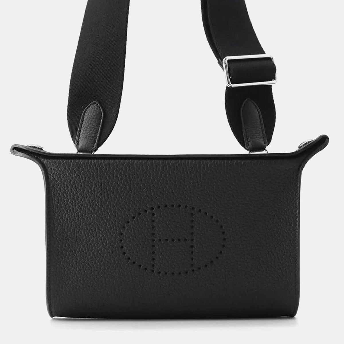 Hermès Black Togo Leather Videpoches Shoulder Bag