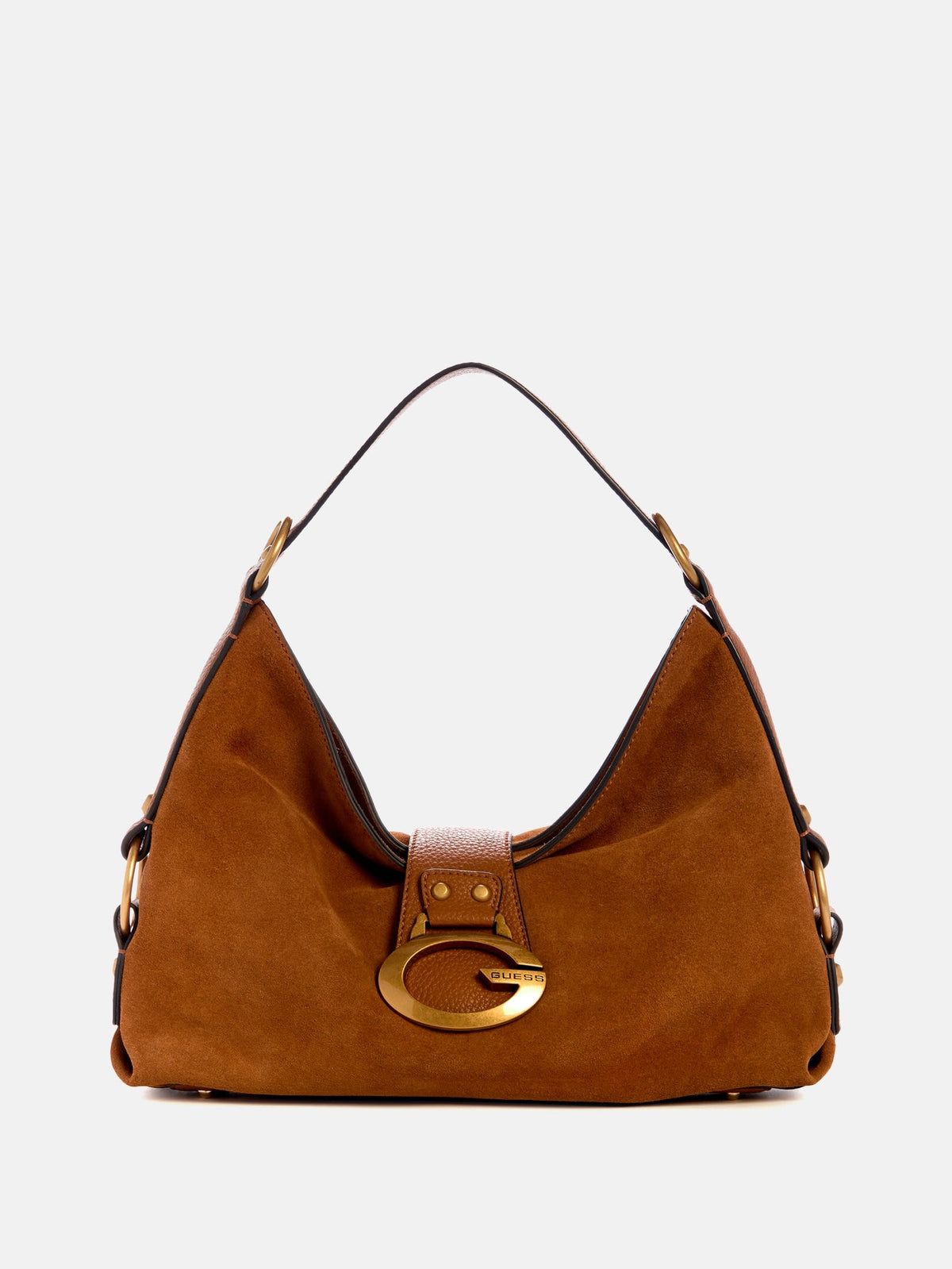 Guess Camden Suede Shoulder Bag