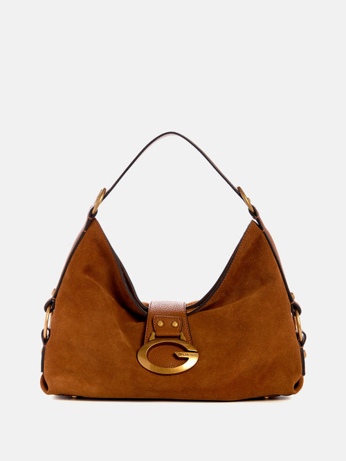 Camden Suede Shoulder Bag