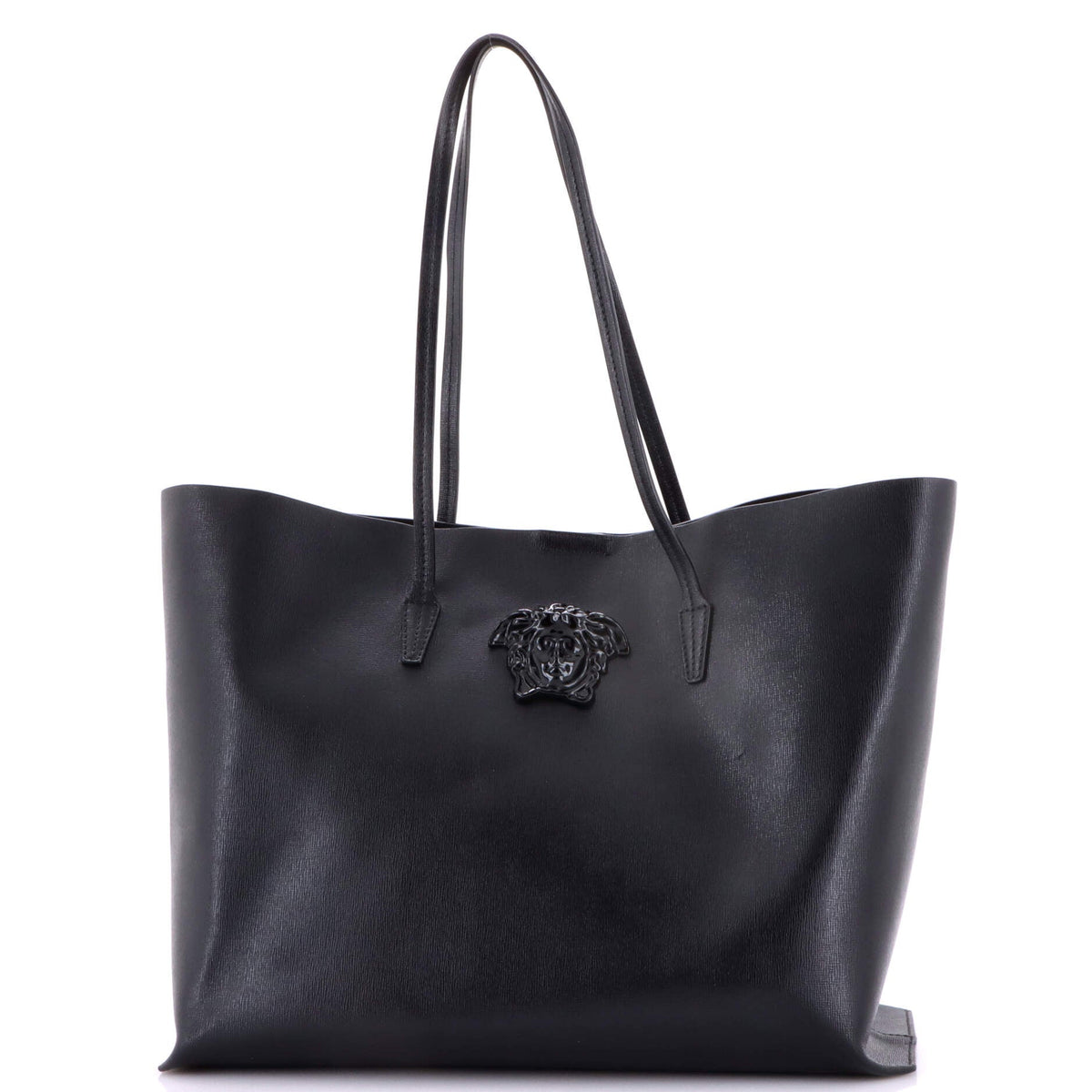 Versace VERSACE Palazzo Medusa Shopper Tote Leather Large
