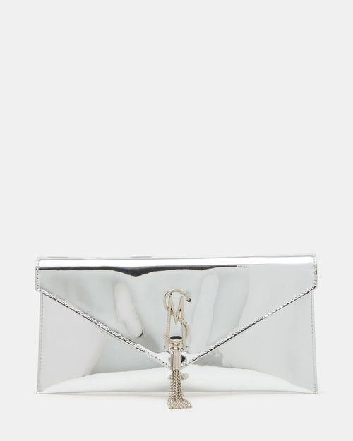 MORGANA BAG SILVER PATENT