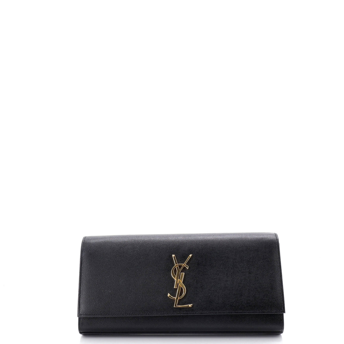 Saint Laurent Classic Monogram Clutch Leather