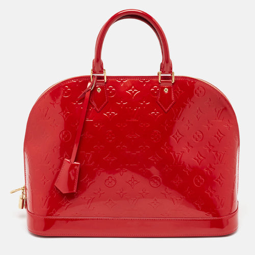 Pomme D&rsquo;amour Monogram Vernis Alma GM Bag