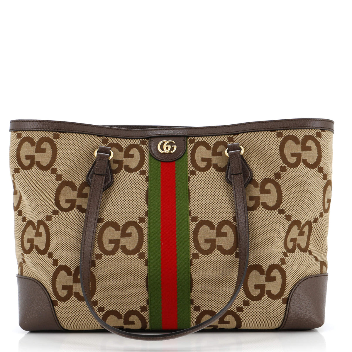 Gucci GUCCI Ophidia Shopping Tote Jumbo GG Canvas Medium