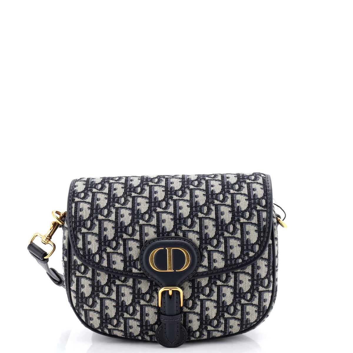 Christian Dior Bobby Flap Bag Oblique Canvas Medium