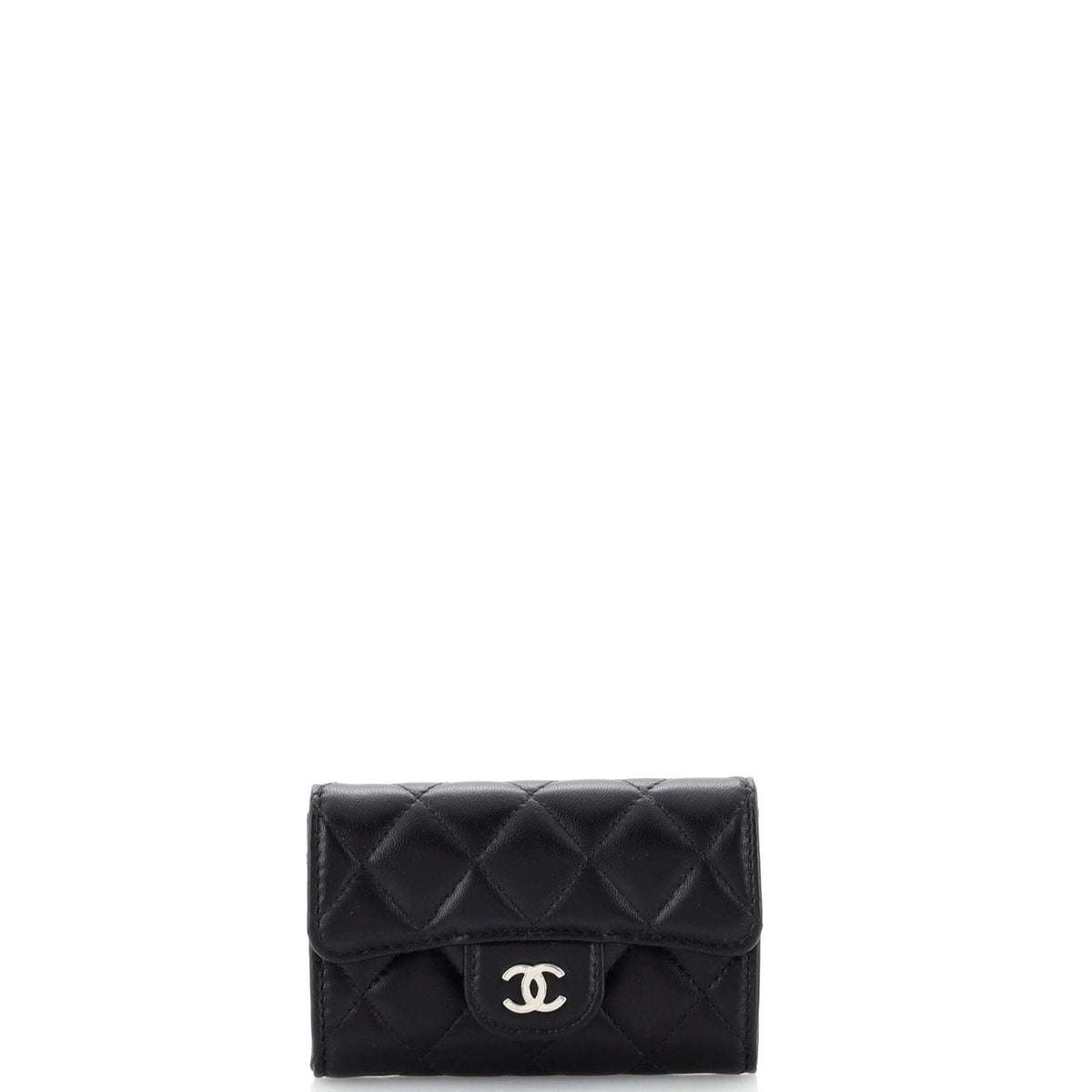 Chanel CHANEL Classic Flap Card Case Quilted Lambskin
