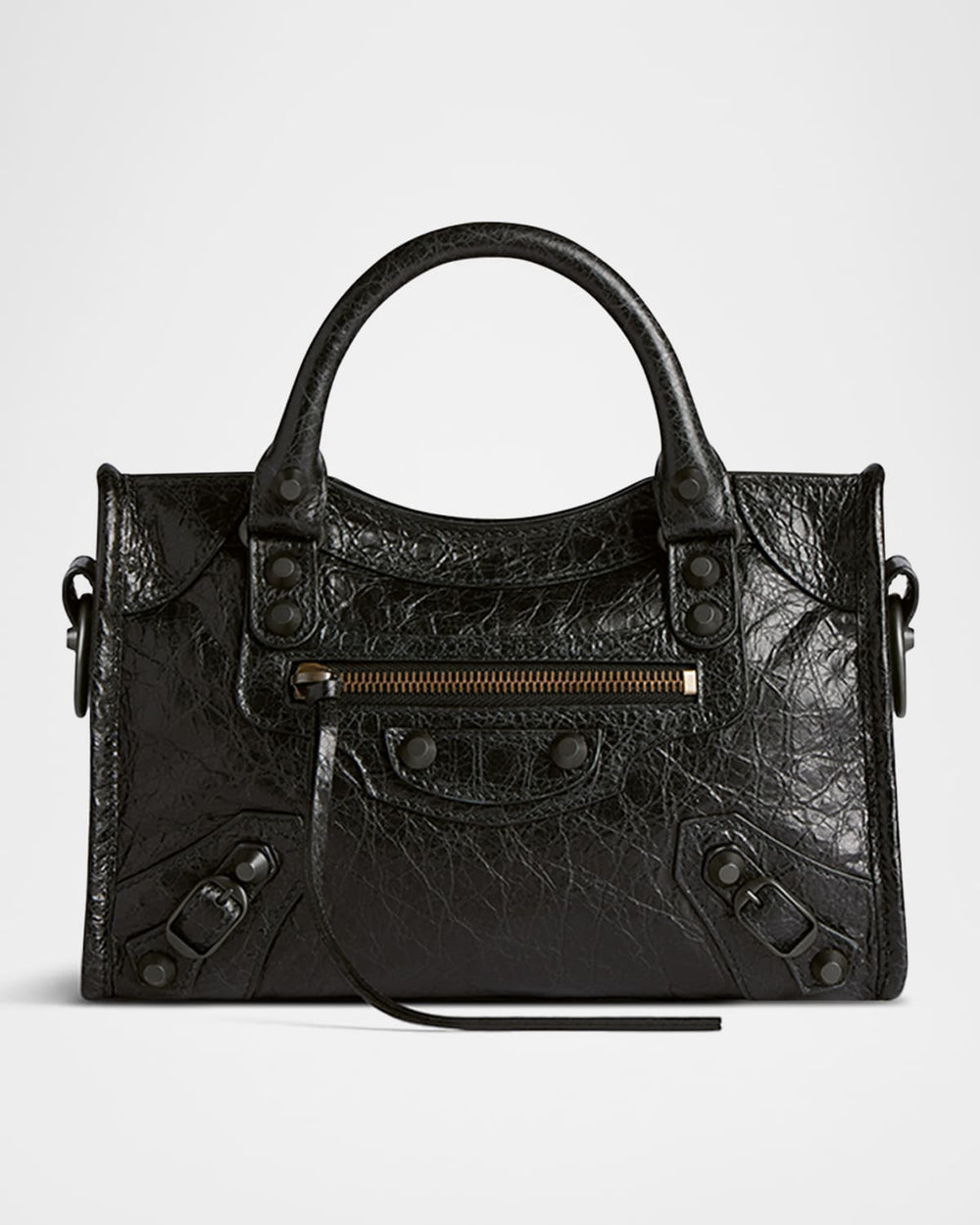 Le City Mini Leather Top-Handle Bag