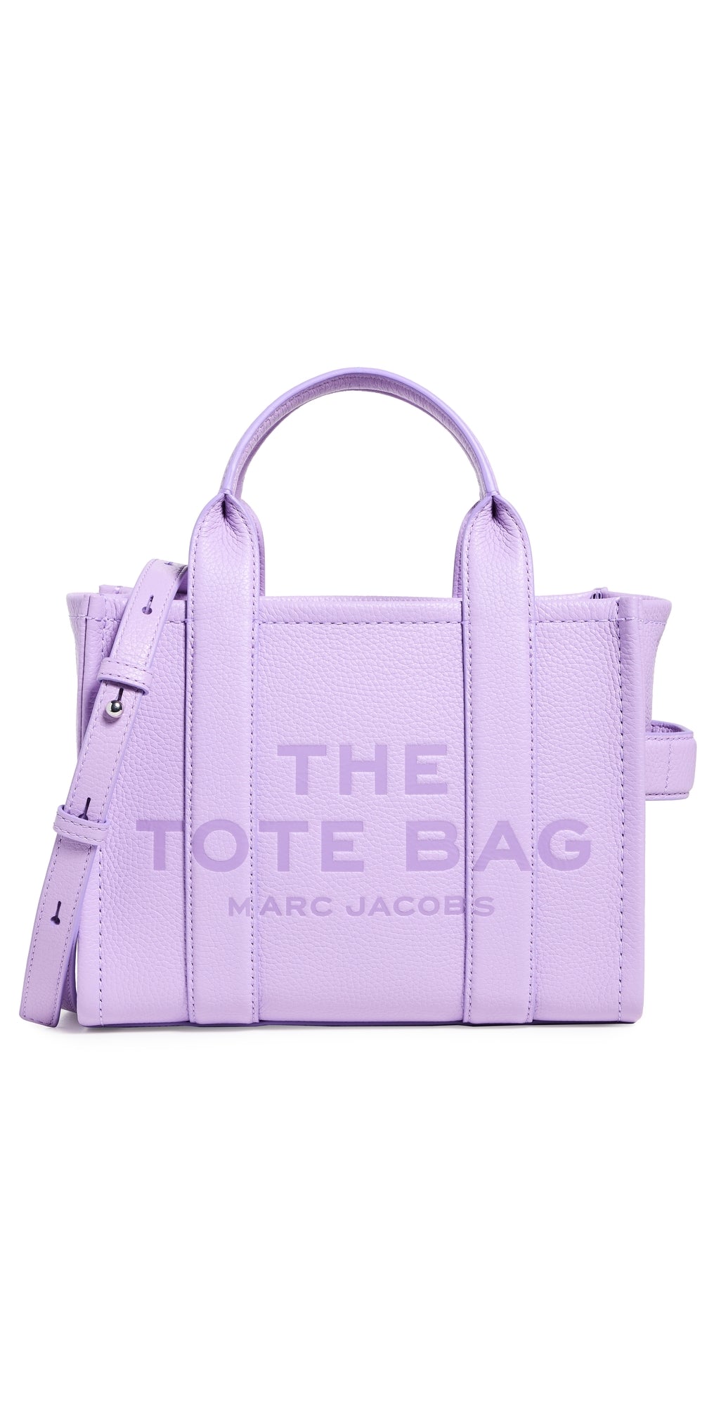 Marc Jacobs The Leather Small Tote Bag Wisteria One Size