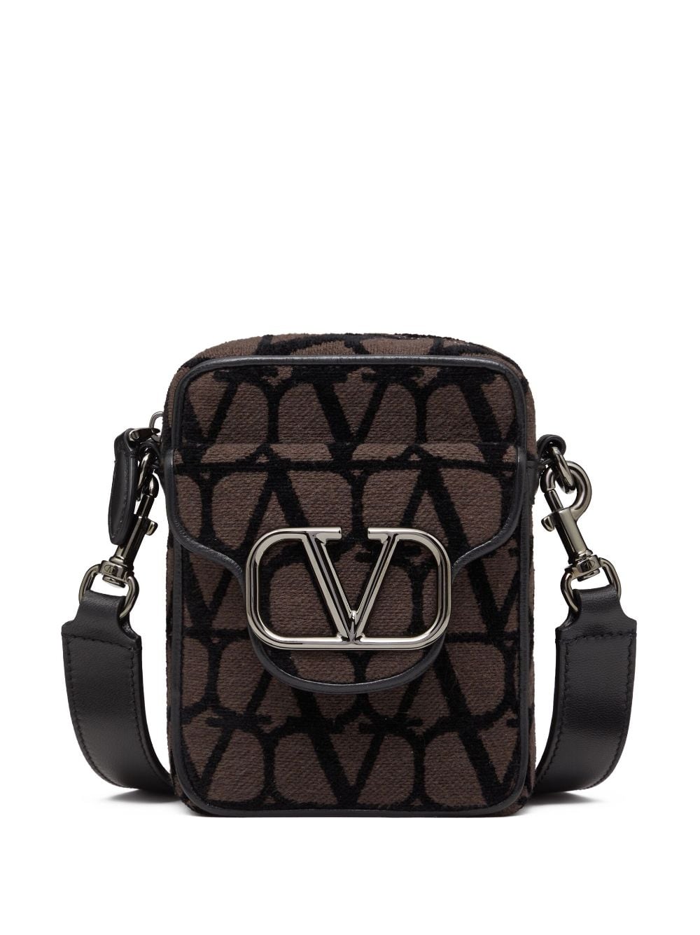Valentino Garavani Men's - LocÃ² Mini Crossbody Bag in Brown | 3Y2B0C15PMJ Color U02