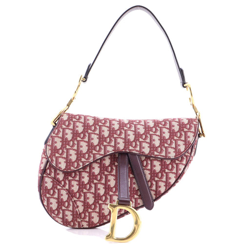 Saddle Handbag Oblique Canvas Medium
