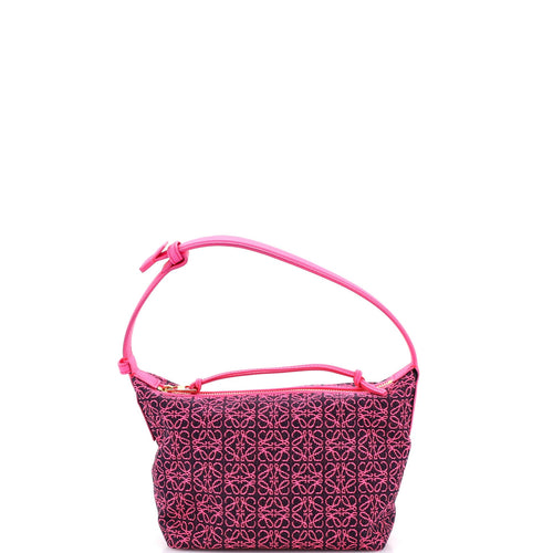LOEWE Cubi Hobo Anagram Jacquard Small