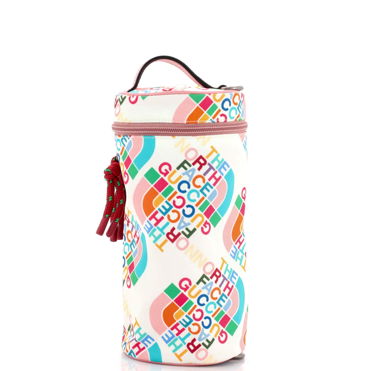 Gucci GUCCI x The North Face Barrel Shoulder Bag Printed Nylon