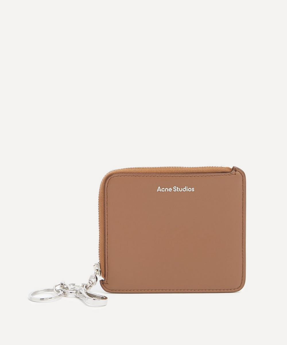 Acne Studios Mens Zipped Leather Wallet