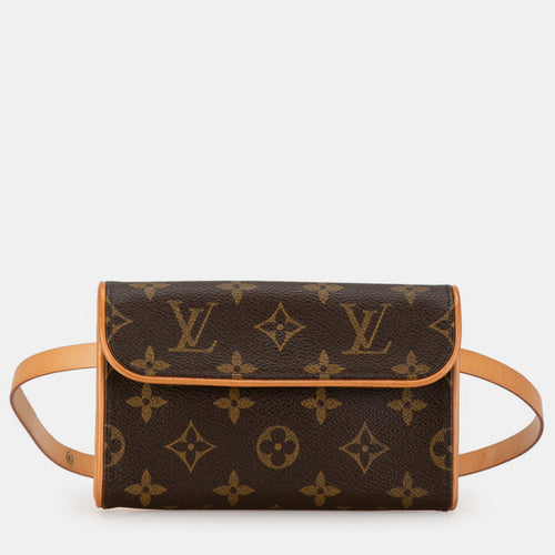 Brown Monogram Canvas Pochette Florentine Belt Bag