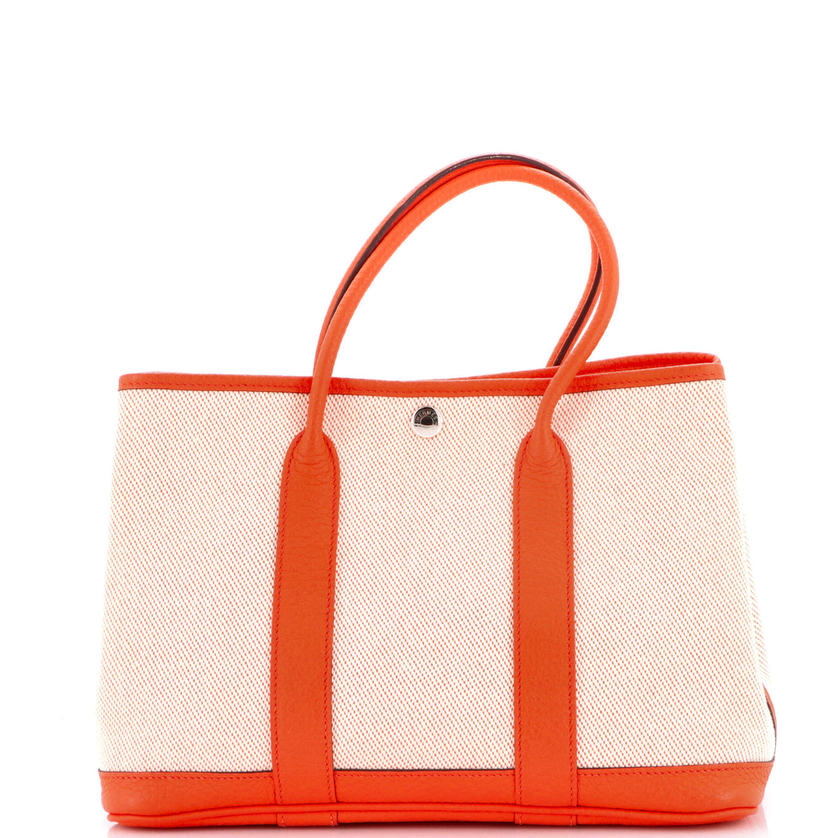 Herm?s Garden Party Tote Toile and Leather 30