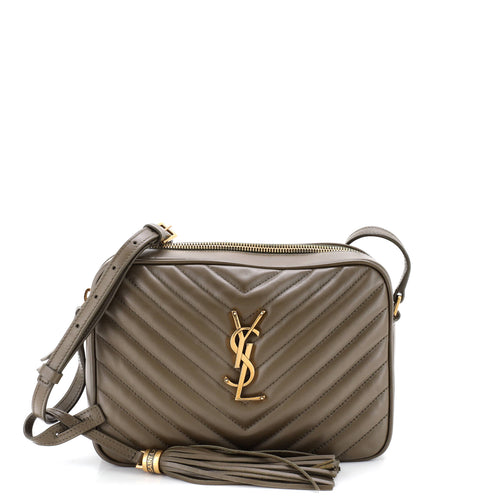 Lou Camera Bag Matelasse Chevron Leather Small