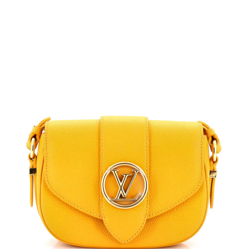 LV Pont 9 Soft Bag Leather PM