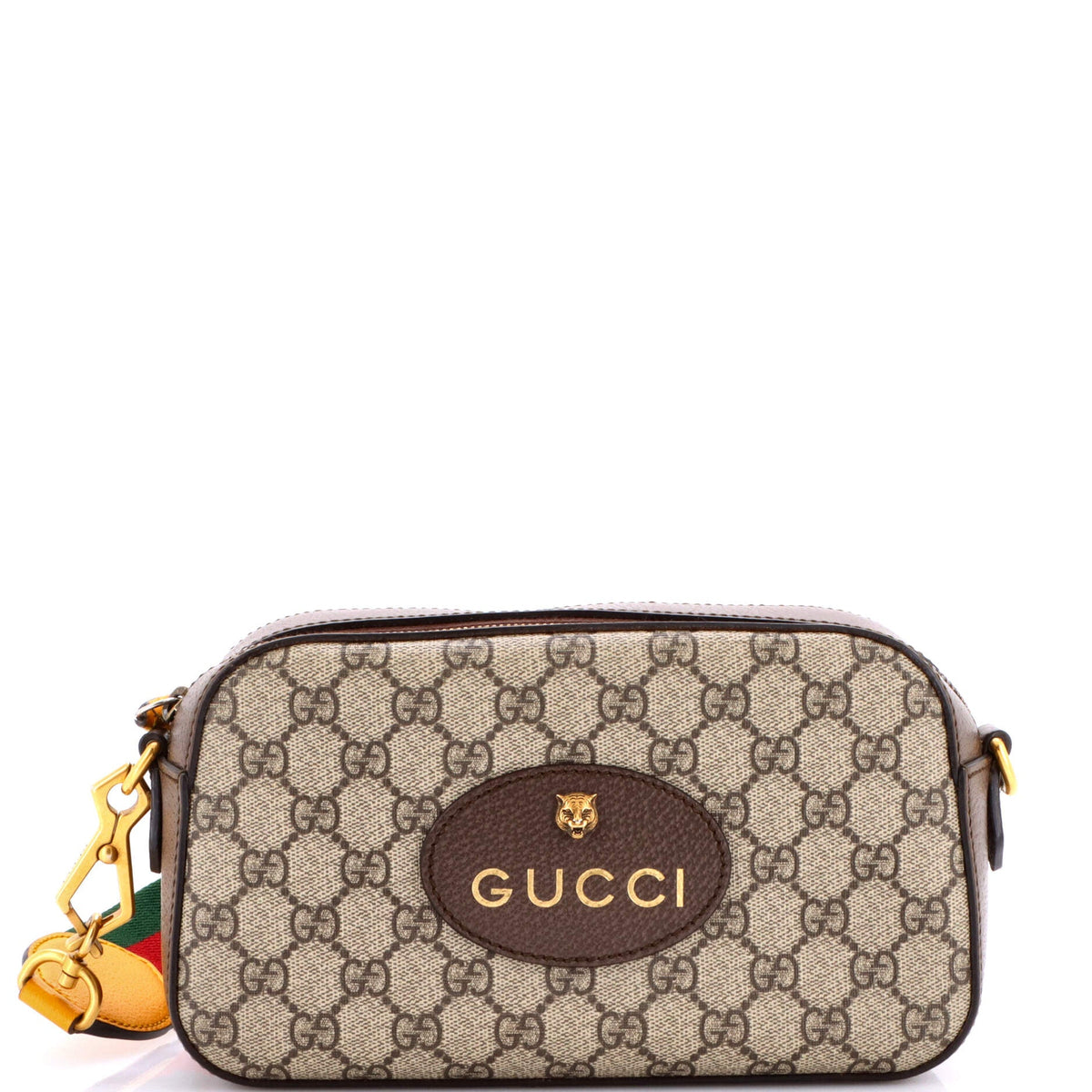 Gucci GUCCI Neo Vintage Camera Messenger Bag GG Coated Canvas