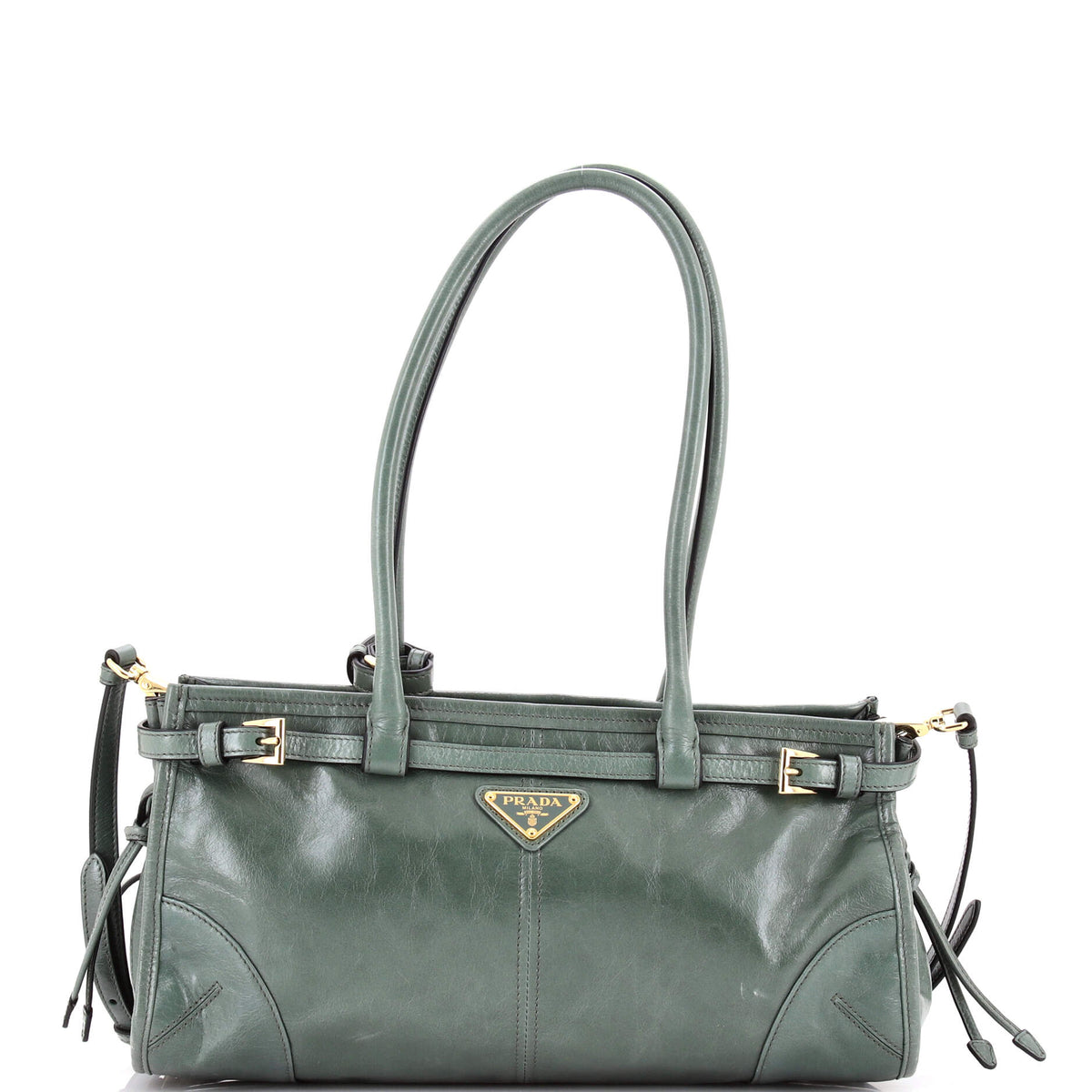 Prada PRADA Bonnie Handbag Vitello Shine Medium