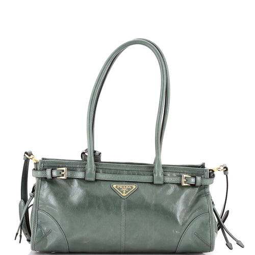 PRADA Bonnie Handbag Vitello Shine Medium