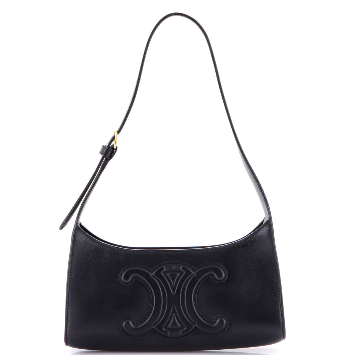 Celine CELINE Cuir Triomphe Bag Leather