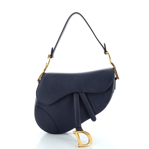 Saddle Handbag Leather Medium