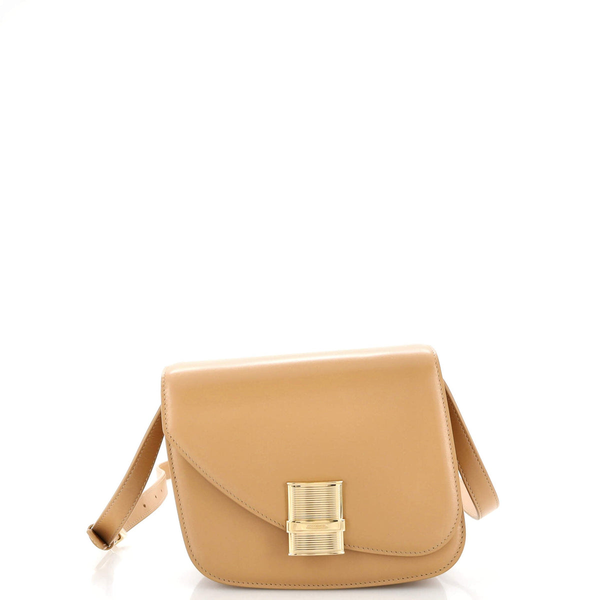Salvatore Ferragamo Fiamma Crossbody Bag Leather Small