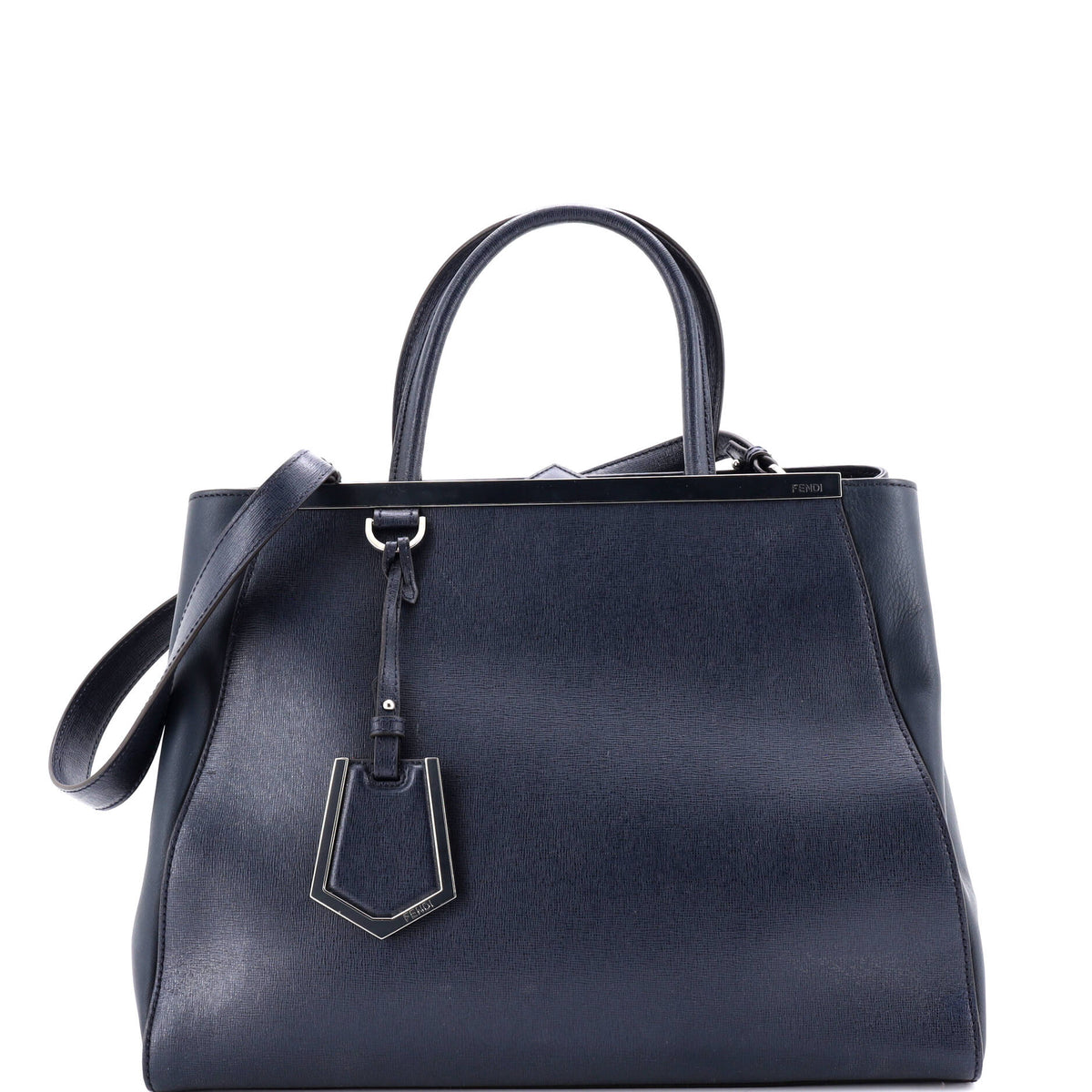 Fendi FENDI 2Jours Bag Leather Medium