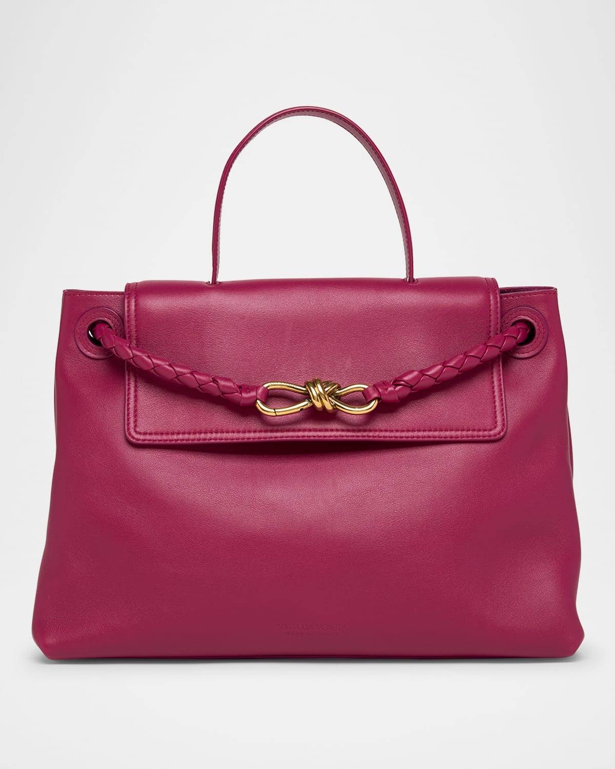 Bottega Veneta Ciao Ciao Medium Leather Top-Handle Bag