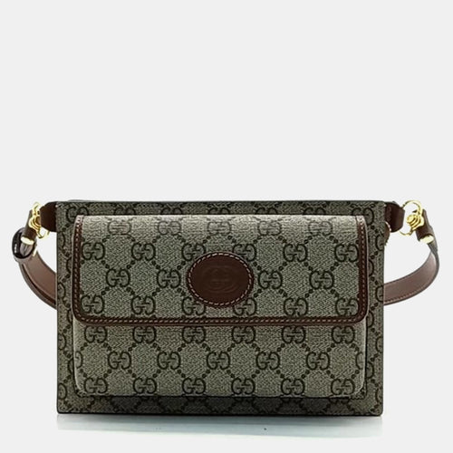 Neutrals GG Supreme Neo Vintage Belt Bag