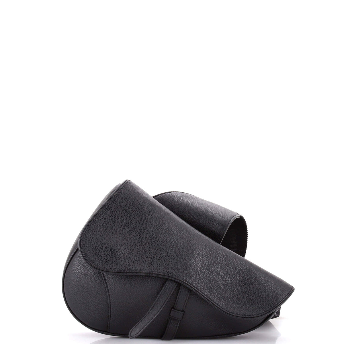 Christian Dior Saddle Crossbody Bag Leather Mini